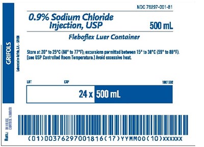 500ml Carton Fleboflex Luer